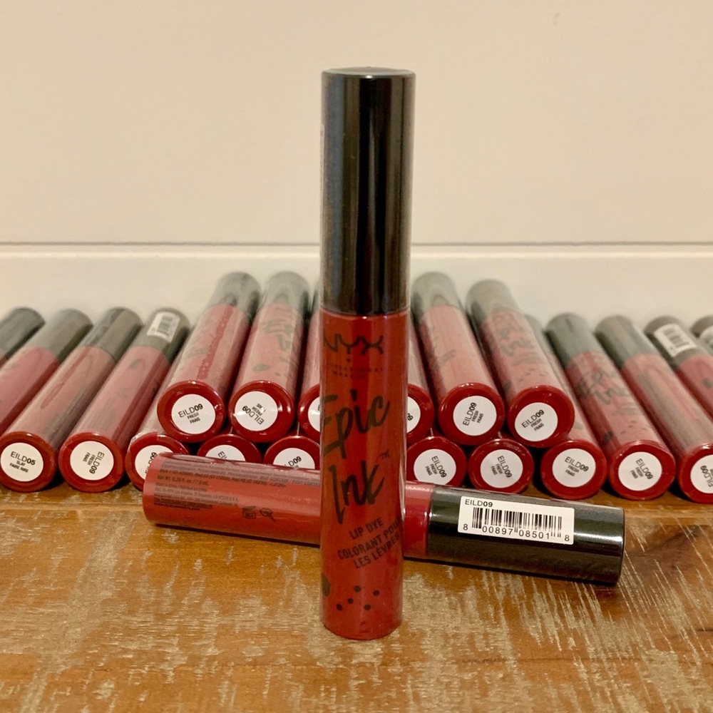 3pk NYX Epic Ink Lip Dye Fresh